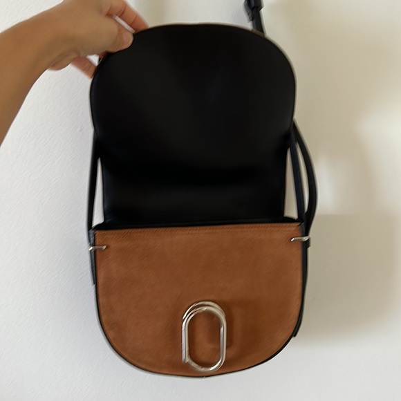 Phillip Lim brown suede saddle bag - Picture 3 of 6